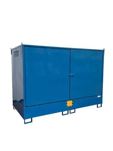 Armadio per lo stoccaggio di 8 fusti da 200kg
