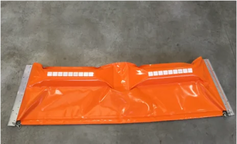 Mini barriera di contenimento rigida