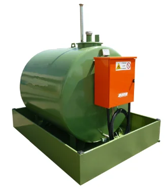Serbatoio in acciaio per gasolio